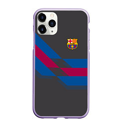 Чехол iPhone 11 Pro матовый Barcelona FC: Dark style