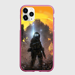 Чехол iPhone 11 Pro матовый Titanfall: Robots War