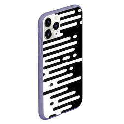Чехол iPhone 11 Pro матовый Необычная геометрия!, цвет: 3D-серый — фото 2