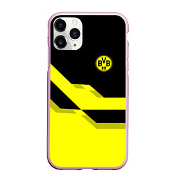 Чехол iPhone 11 Pro матовый BVB FC: Yellow style