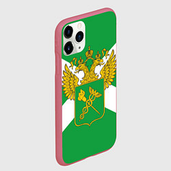 Чехол iPhone 11 Pro матовый Таможня, цвет: 3D-малиновый — фото 2