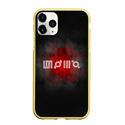 Чехол iPhone 11 Pro матовый 30 Seconds to Mars, цвет: 3D-желтый