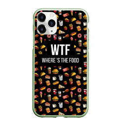 Чехол iPhone 11 Pro матовый WTF Food