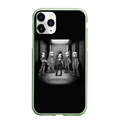 Чехол iPhone 11 Pro матовый Evanescence Band