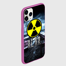 Чехол iPhone 11 Pro матовый S.T.A.L.K.E.R: Леха, цвет: 3D-фиолетовый — фото 2