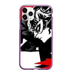 Чехол iPhone 11 Pro матовый Persona 5