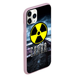 Чехол iPhone 11 Pro матовый S.T.A.L.K.E.R: Слава, цвет: 3D-розовый — фото 2