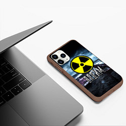 Чехол iPhone 11 Pro матовый S.T.A.L.K.E.R: Вадим, цвет: 3D-коричневый — фото 2