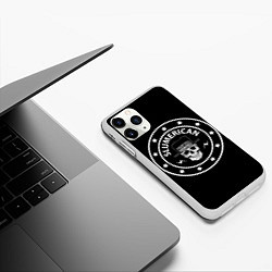 Чехол iPhone 11 Pro матовый Slumerican III, цвет: 3D-белый — фото 2