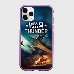 Чехол iPhone 11 Pro матовый Гром войны