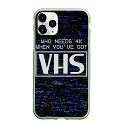 Чехол iPhone 11 Pro матовый 4K VHS