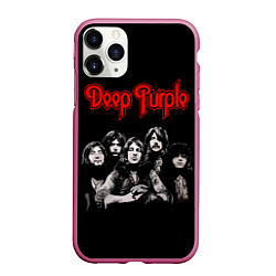 Чехол iPhone 11 Pro матовый Deep Purple, цвет: 3D-малиновый