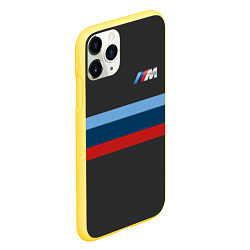 Чехол iPhone 11 Pro матовый BMW 2018 M Sport, цвет: 3D-желтый — фото 2