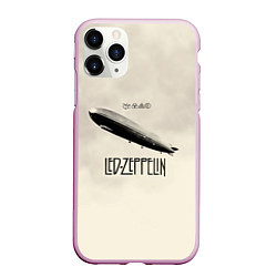 Чехол iPhone 11 Pro матовый Led Zeppelin: Fly, цвет: 3D-розовый