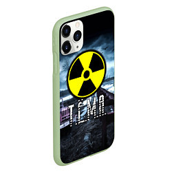 Чехол iPhone 11 Pro матовый S.T.A.L.K.E.R: Тёма, цвет: 3D-салатовый — фото 2