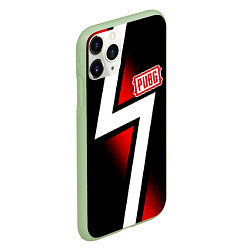 Чехол iPhone 11 Pro матовый PUBG: Flash Killer, цвет: 3D-салатовый — фото 2