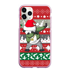 Чехол iPhone 11 Pro матовый Panda Dab: Xmas