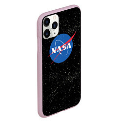 Чехол iPhone 11 Pro матовый NASA: Endless Space, цвет: 3D-розовый — фото 2