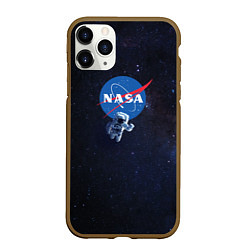 Чехол iPhone 11 Pro матовый NASA: Hello World