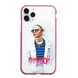 Чехол iPhone 11 Pro матовый Pharaoh: White side