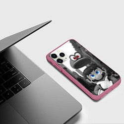 Чехол iPhone 11 Pro матовый Super Mario: Citizen Odyssey, цвет: 3D-малиновый — фото 2