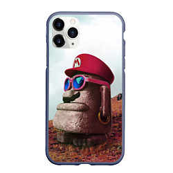 Чехол iPhone 11 Pro матовый Super Mario: A Thing