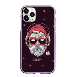 Чехол iPhone 11 Pro матовый Who was a bad boy?, цвет: 3D-светло-сиреневый