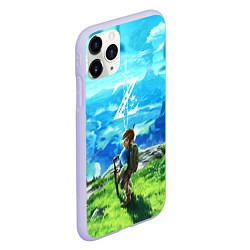Чехол iPhone 11 Pro матовый Z-Link, цвет: 3D-светло-сиреневый — фото 2