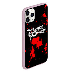 Чехол iPhone 11 Pro матовый My Chemical Romance, цвет: 3D-розовый — фото 2