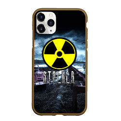 Чехол iPhone 11 Pro матовый S.T.A.L.K.E.R: Radiation, цвет: 3D-коричневый