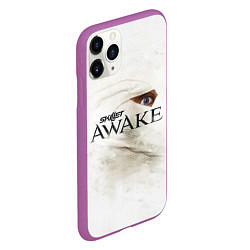 Чехол iPhone 11 Pro матовый Skillet: Awake, цвет: 3D-фиолетовый — фото 2