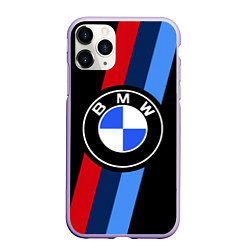 Чехол iPhone 11 Pro матовый BMW 2021 M SPORT БМВ М СПОРТ, цвет: 3D-светло-сиреневый