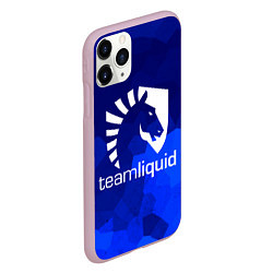 Чехол iPhone 11 Pro матовый Team Liquid: Polygons, цвет: 3D-розовый — фото 2