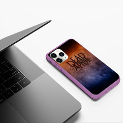 Чехол iPhone 11 Pro матовый Dead by April, цвет: 3D-фиолетовый — фото 2