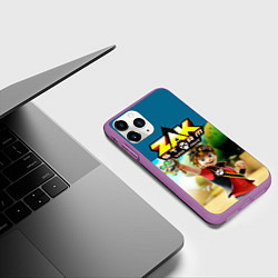 Чехол iPhone 11 Pro матовый Zak Storm, цвет: 3D-фиолетовый — фото 2