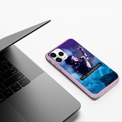 Чехол iPhone 11 Pro матовый The Cranberries, цвет: 3D-розовый — фото 2