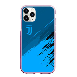 Чехол iPhone 11 Pro матовый FC Juventus: Blue Original