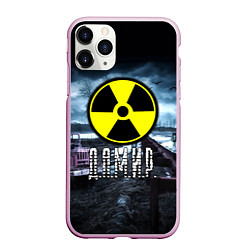 Чехол iPhone 11 Pro матовый S.T.A.L.K.E.R: Дамир, цвет: 3D-розовый