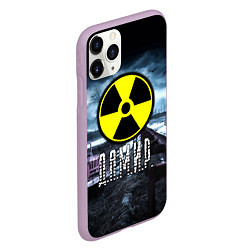 Чехол iPhone 11 Pro матовый S.T.A.L.K.E.R: Дамир, цвет: 3D-сиреневый — фото 2