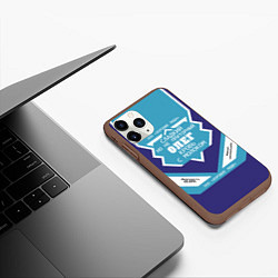 Чехол iPhone 11 Pro матовый Олег сладкий, цвет: 3D-коричневый — фото 2