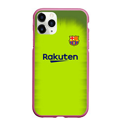 Чехол iPhone 11 Pro матовый FC Barcelona: Home 18/19