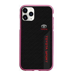 Чехол iPhone 11 Pro матовый Toyota: Sport Line