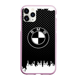 Чехол iPhone 11 Pro матовый BMW Black Style