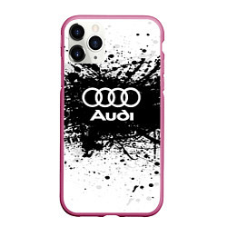 Чехол iPhone 11 Pro матовый Audi: Black Spray