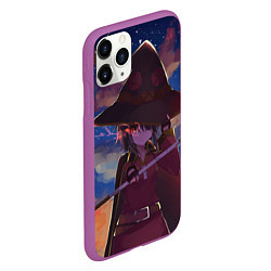 Чехол iPhone 11 Pro матовый KonoSuba, цвет: 3D-фиолетовый — фото 2