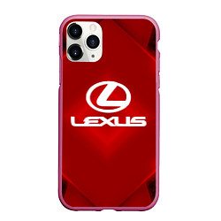 Чехол iPhone 11 Pro матовый Lexus: Red Light