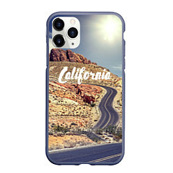 Чехол iPhone 11 Pro матовый California Way, цвет: 3D-серый