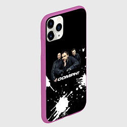 Чехол iPhone 11 Pro матовый Группа OOMPH!, цвет: 3D-фиолетовый — фото 2