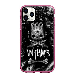 Чехол iPhone 11 Pro матовый In Flames: Skeleton King