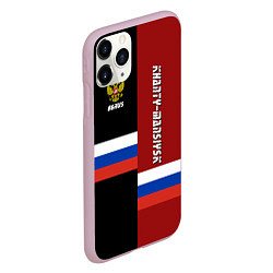 Чехол iPhone 11 Pro матовый Khanty-Mansiysk, Russia, цвет: 3D-розовый — фото 2